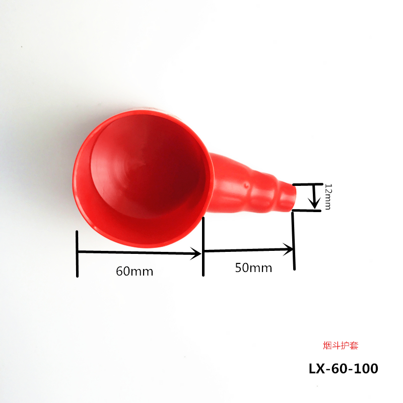 Special Number of storage battery terminals Insulation jacket Smoke Bucket Type Protective Sheath 60mm Cigarette Bucket Diameter Protective Sheath