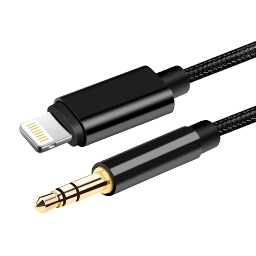 Apple Aux Audio Cabin Care Care Axu Cable Plebine и Car Audio Lightning Connection в iPhone11 Двойная головка