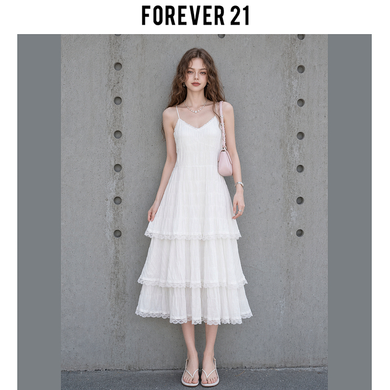 Forever 21's New Summer 2026 Dress Is Trending, a Niche Style for Women, Unique and Casual Spaghetti Strap Dress