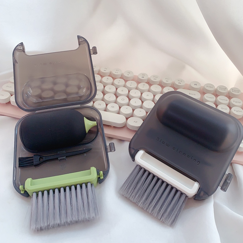 Multifunctional Keyboard Cleaning Brush Set with Dust Removal Soft Bristle Gap Cleaning Tool Brush Combo