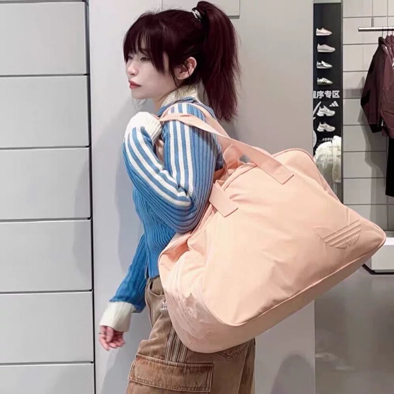 Huahua Outlet Genuine Adidas Trefoil Men's and Women's Outdoor Practical Casual Handbag Jc6080