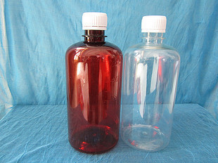 500ml water bottle Fully transparent 500ml plastic bottle PET bottle with scale liquid bottle