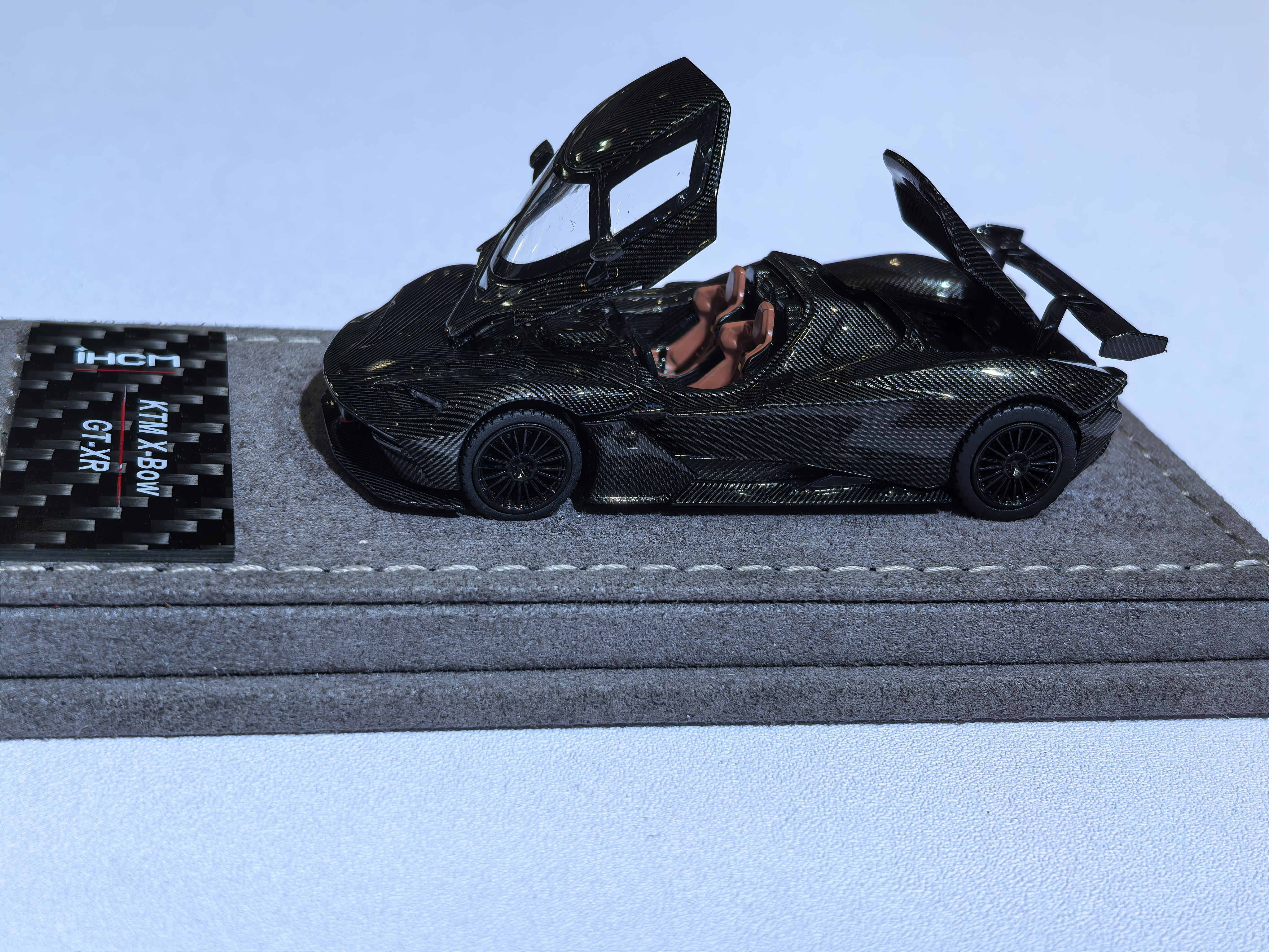 iHCM 1:64 KTM X-BOW GT-XR 黑色全碳北京展会首发合金全开模型_火车_