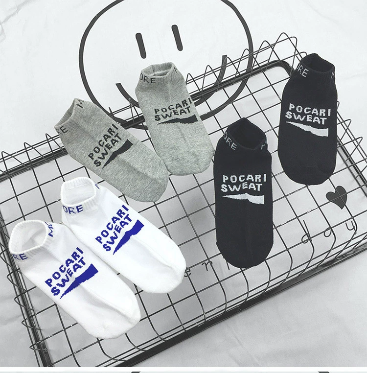 3 chữ cái đôi nam nữ vớ cotton Hàn Quốc ulzzang Harajuku Các cặp vợ chồng châu Âu và Mỹ Nhật Bản để giúp vớ thủy triều Anh - Vớ hàng tuần