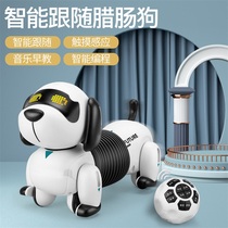 Childrens toy dog Smart Remote Control follow dog electric early education puzzle baby toy boys and girls 3 birthday gift