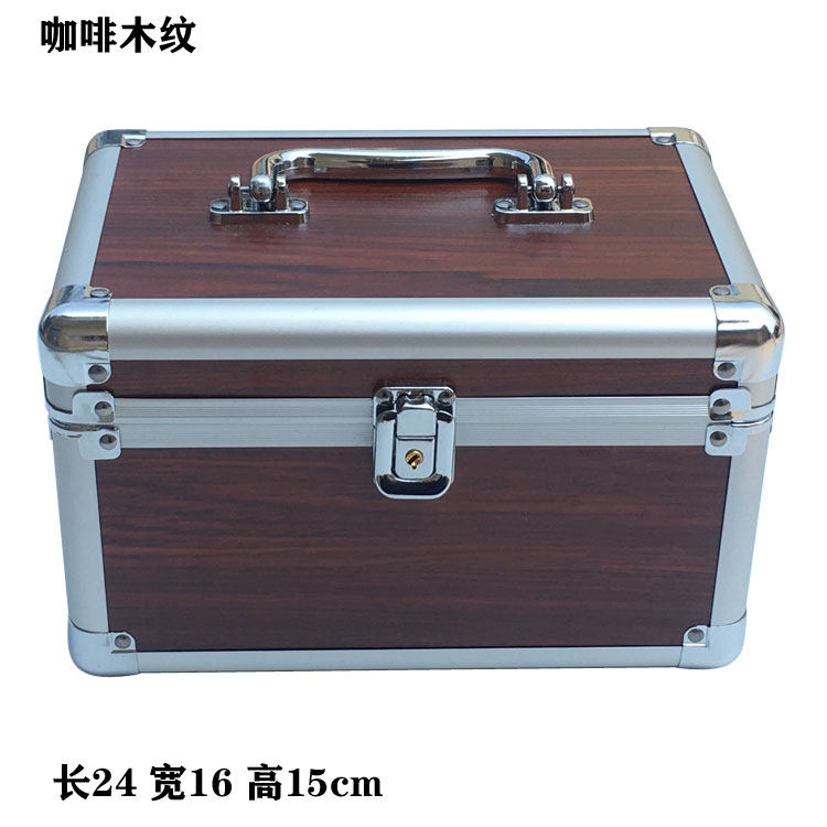 Foot Bath Technician Toolbox Aluminum Alloy Case Containing Box Makeup Case Mechia Pedicure Sauna Toolbox-Taobao