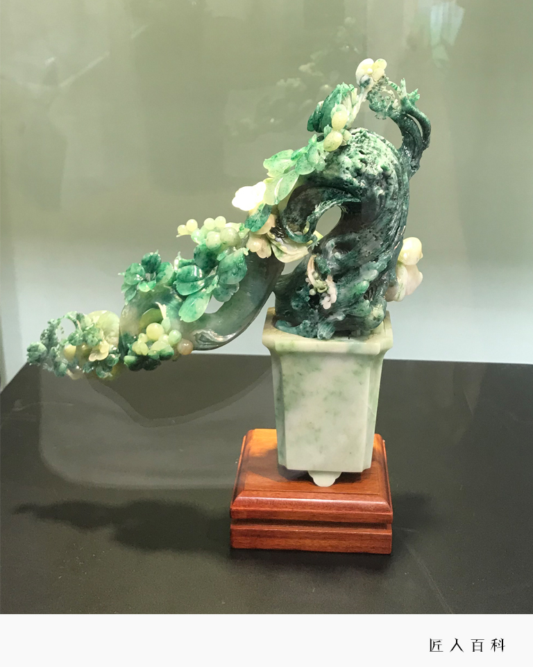 吴磊(中国玉石雕刻大师)的作品-