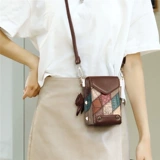 Изысканная сумка для телефона, маленькая небольшая сумка, из натуральной кожи