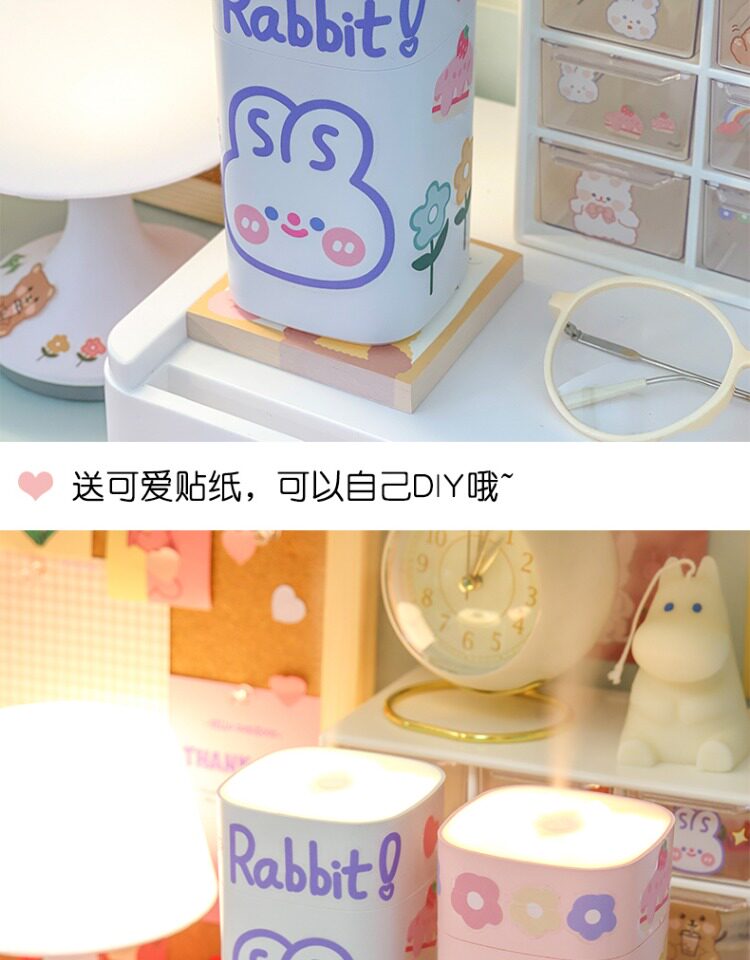 USB-увлажнитель воздуха ins静音桌面加湿器大喷雾迷你小型家用学生宿舍简约可爱空气加湿 OTHER