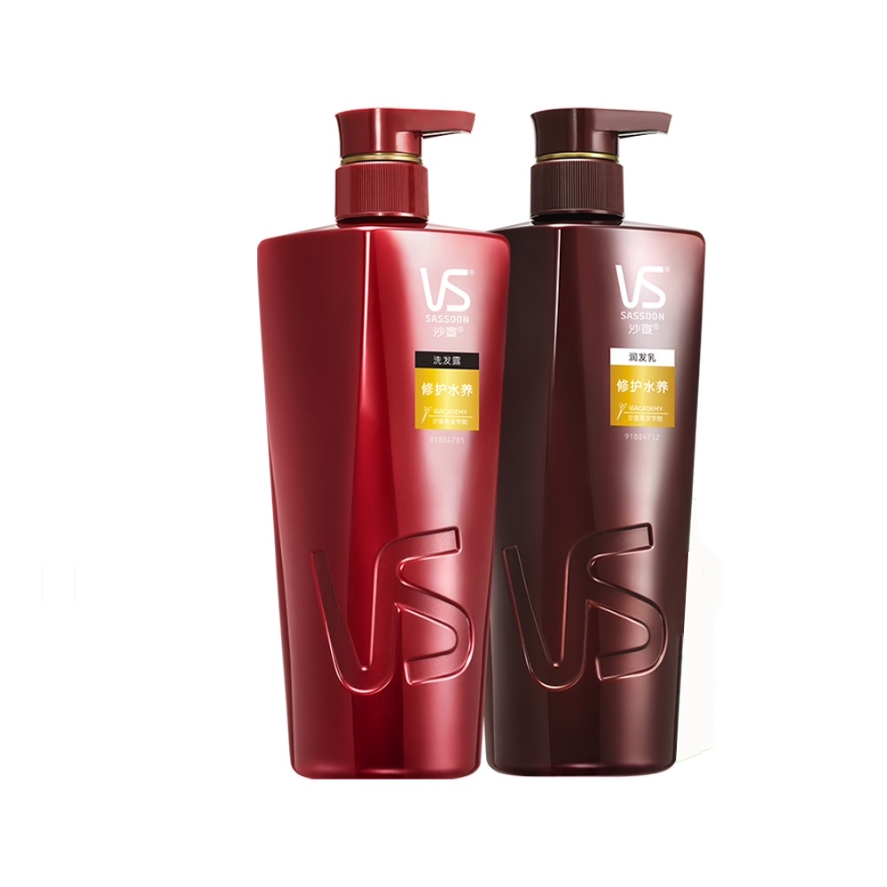 VS Sassoon Repair Hydroponic Shampoo 400ml Conditioner 400ml Men's and Women's Shampoo
