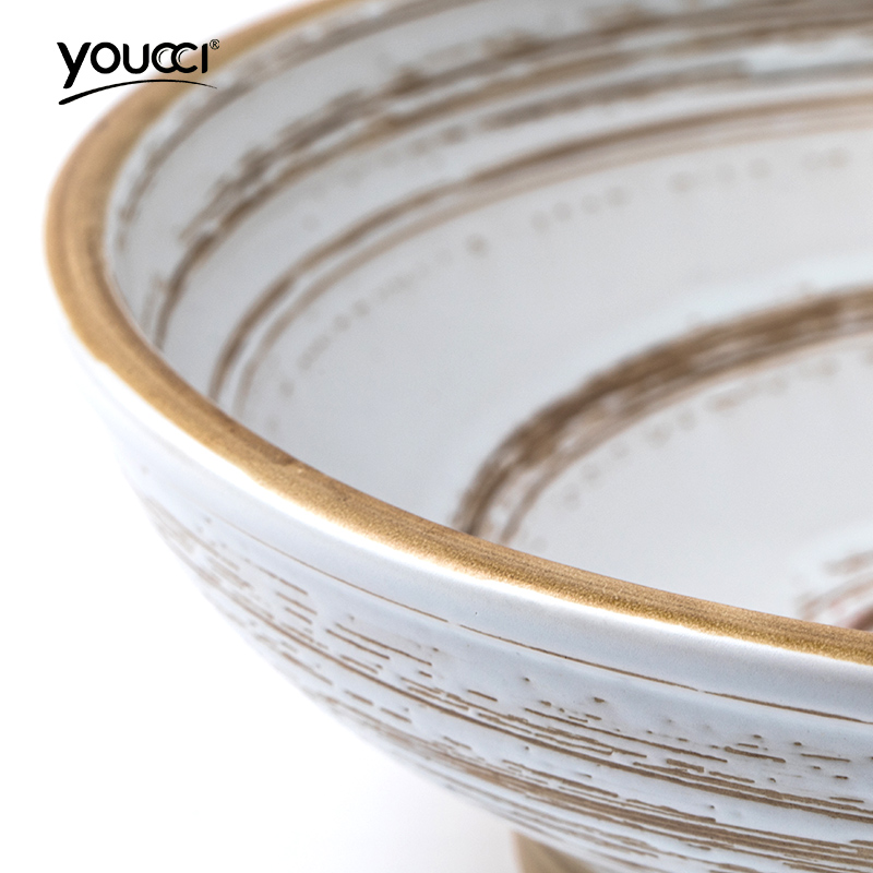 Ideas pull rainbow such use large ceramic mercifully rainbow such use household Japanese - style tableware rainbow such as bowl beef soup bowl of fruit salad bowl