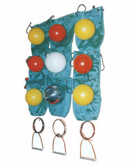 Stainless steel chain ball School sporting goods Regular competition supplies Competition chain ball