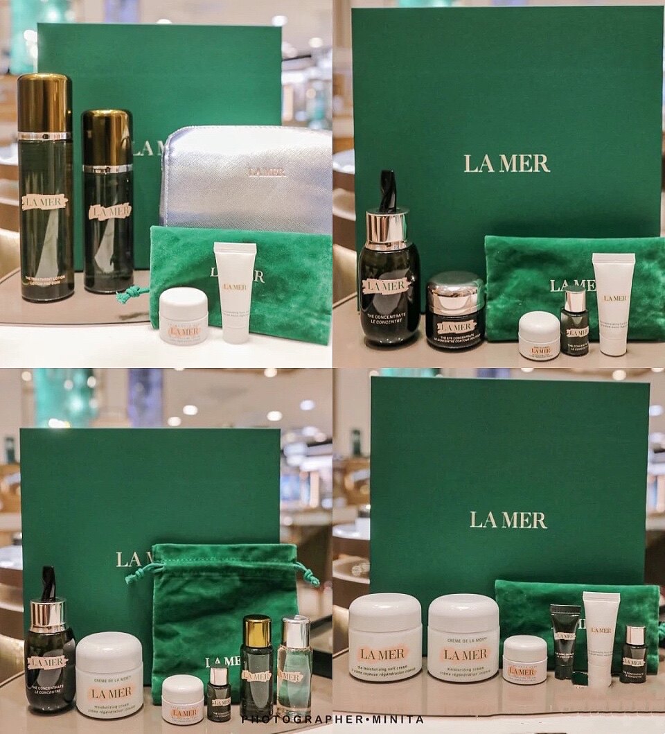 LA MER Ocean Lana Skin Care Gift Set Full Gang Wang Fried Set with essence cream Eye cream cleansing