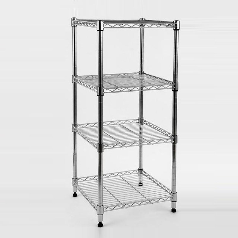 Square shelf Kitchen shelf Floor shelf Pot rack Vegetable rack Storage shelf shelf Debris rack Corner rack