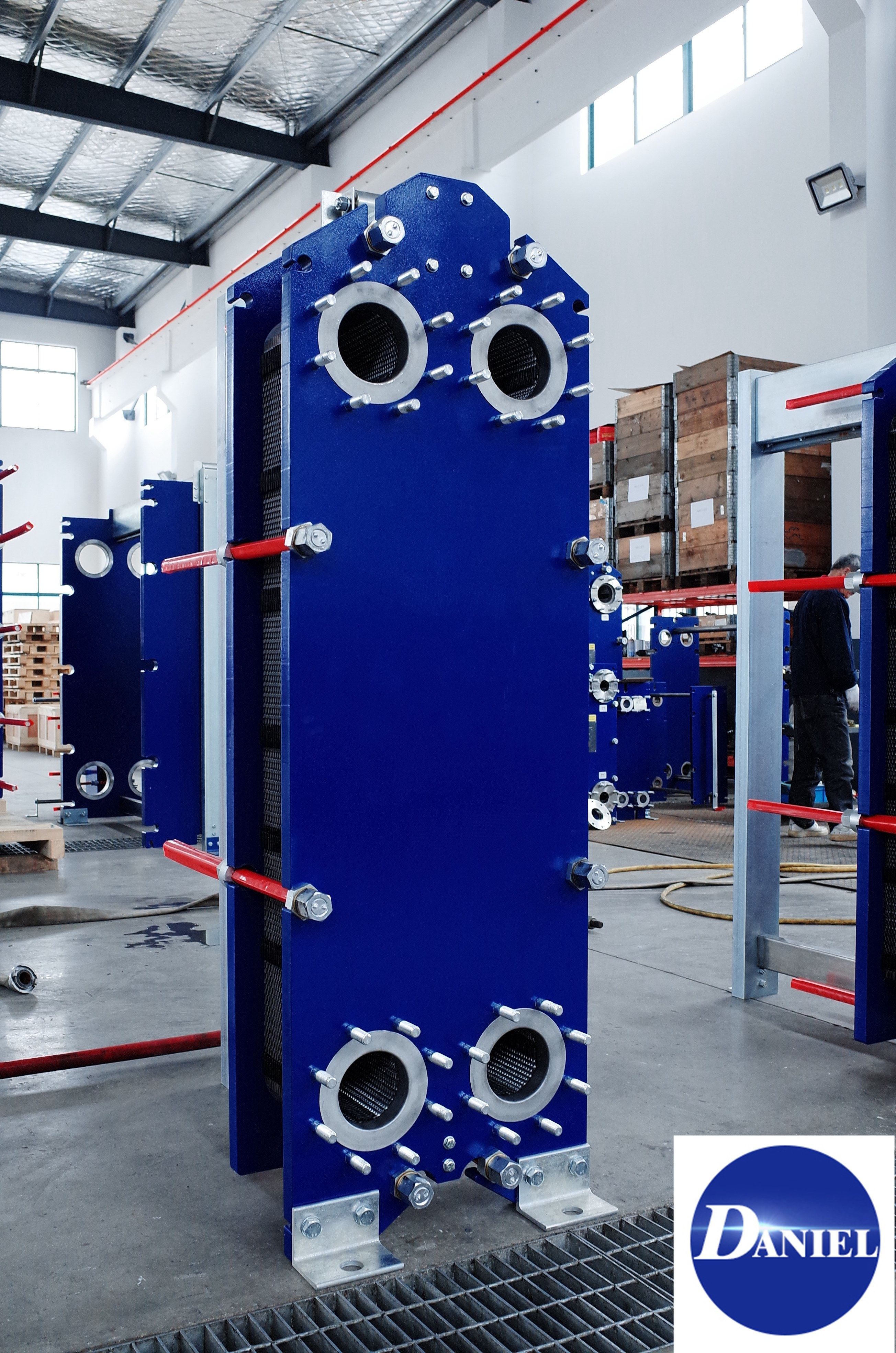 General DanielBB150H PLATE HEAT EXCHANGER for the Aflaval M15M plate heat exchanger