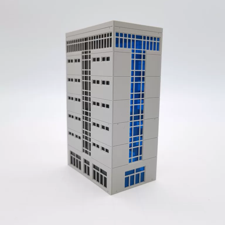 Plastic constructor, house, scale 1:150, scale 1:87