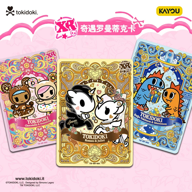 Карточная игра Tokidoki Приключение в карты Коллекция Карточка Блуждающий набор Первый официальный подлинный периферийный карта