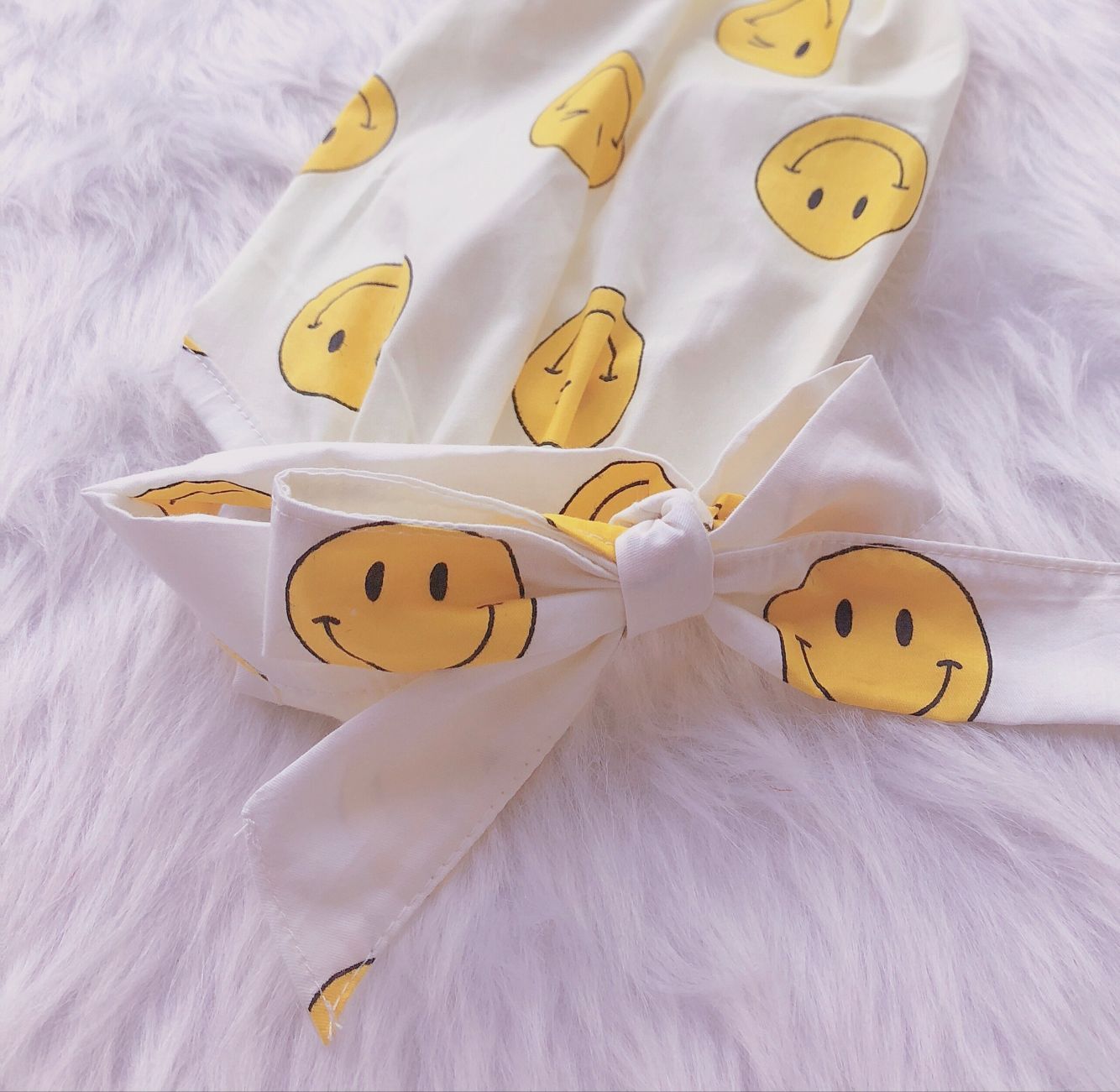 Kiki nhà ban đầu làm thủ công tùy chỉnh quần áo chó Teddy Bomei quần áo mùa hè bông mặt cười phần mỏng - Quần áo & phụ kiện thú cưng áo khoác cho chó