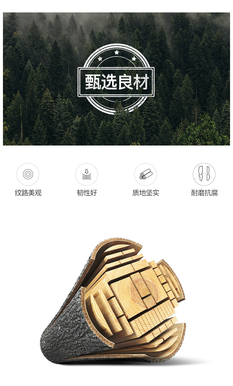 神价 今年最便宜的软包橡木床 喵住认证 治木工坊 实木床 1.8*2m 图7