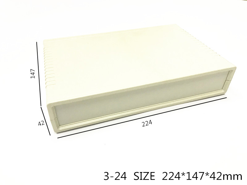 Manufacturer direct sales meter shell plastic shell host shell electronic device shell Internet communication box 224x147x42