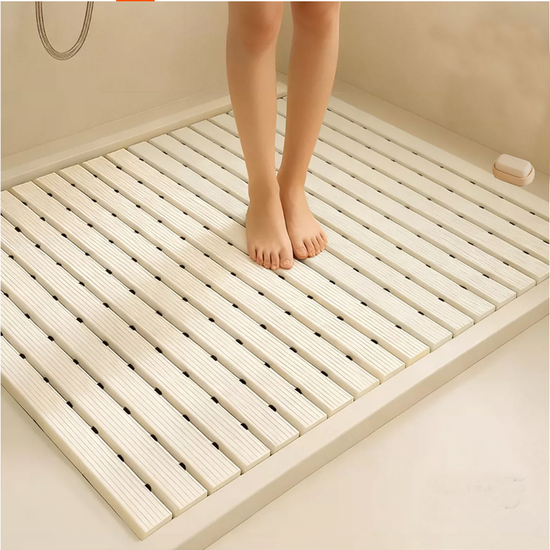 Bathroom Anti-Slip Mat, Bathroom Water-Proof Mat, Shower Foot Mat, Hotel Bathtub Toilet Door Anti-Fall Mat