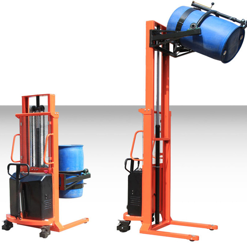 Terrida electric oil barrel raises upside down truck drum hydraulic loading and unloading iron barrel plastic barrel carrying car weighing-Taobao