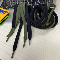 1-1 2CM wide cotton flat rope metal sealing buckle rope sports pants clothes waist draw excellent environmental protection hoodie sweater rope