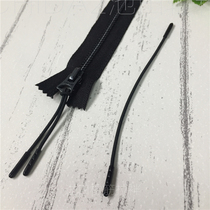 Accessories: 2mm imported latex reflective drop plastic elastic pull loop zipper head pendant DIY hand rope