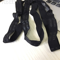 2cm wide spandex elastic wrap edge printing elastic trimming elastic webbing door lapel and cuff wrap