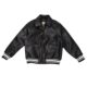 DRILL style high street American retro PU leather cotton men's jacket MA1 flight jacket motorcycle leather baseball jacket