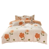 Демисезонный комплект, хлопковое одеяло, хлопковый пододеяльник, простыня, 4 предмета, 3 предмета