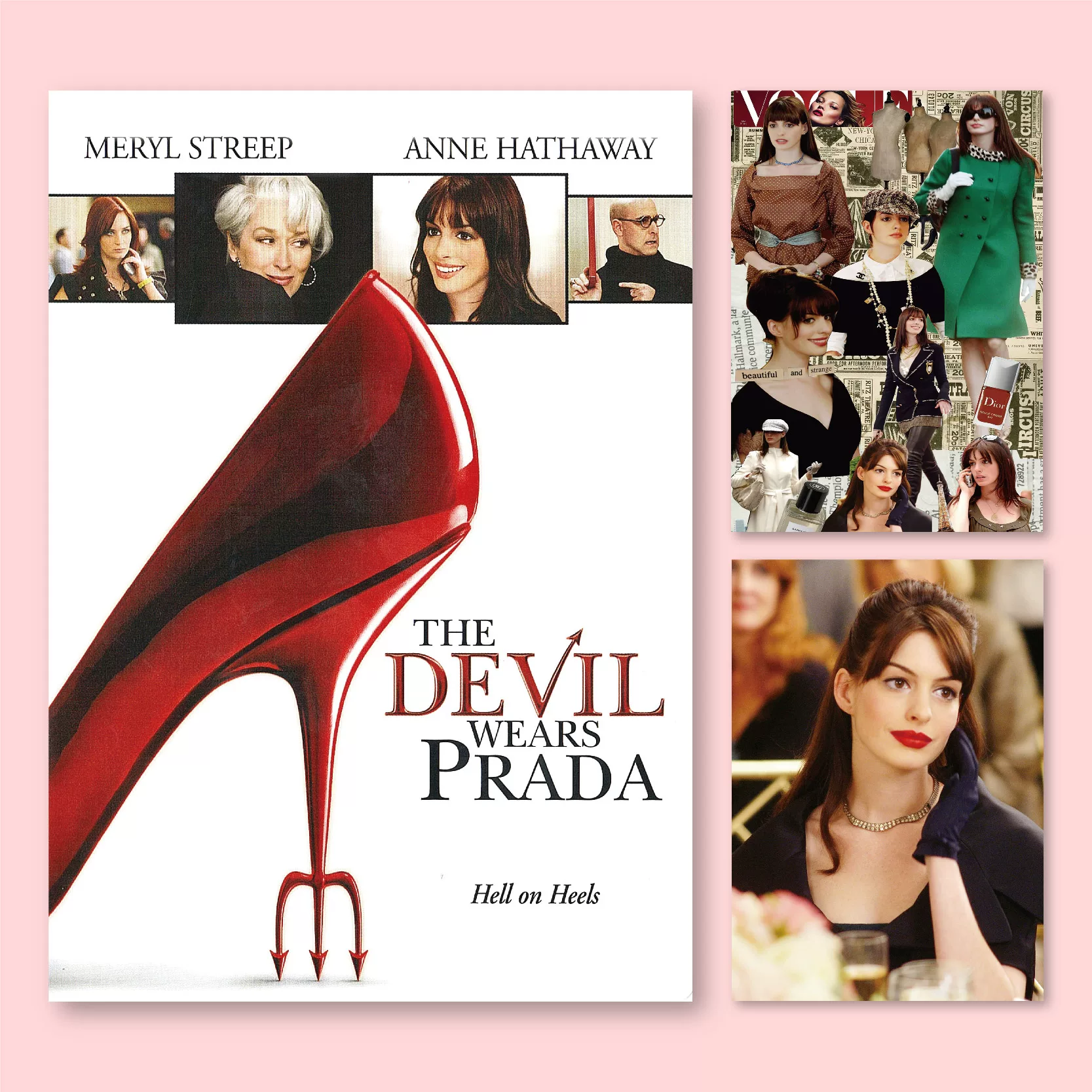Постер к фильму "The Queen Wears Prada" со старины Анна Харди?