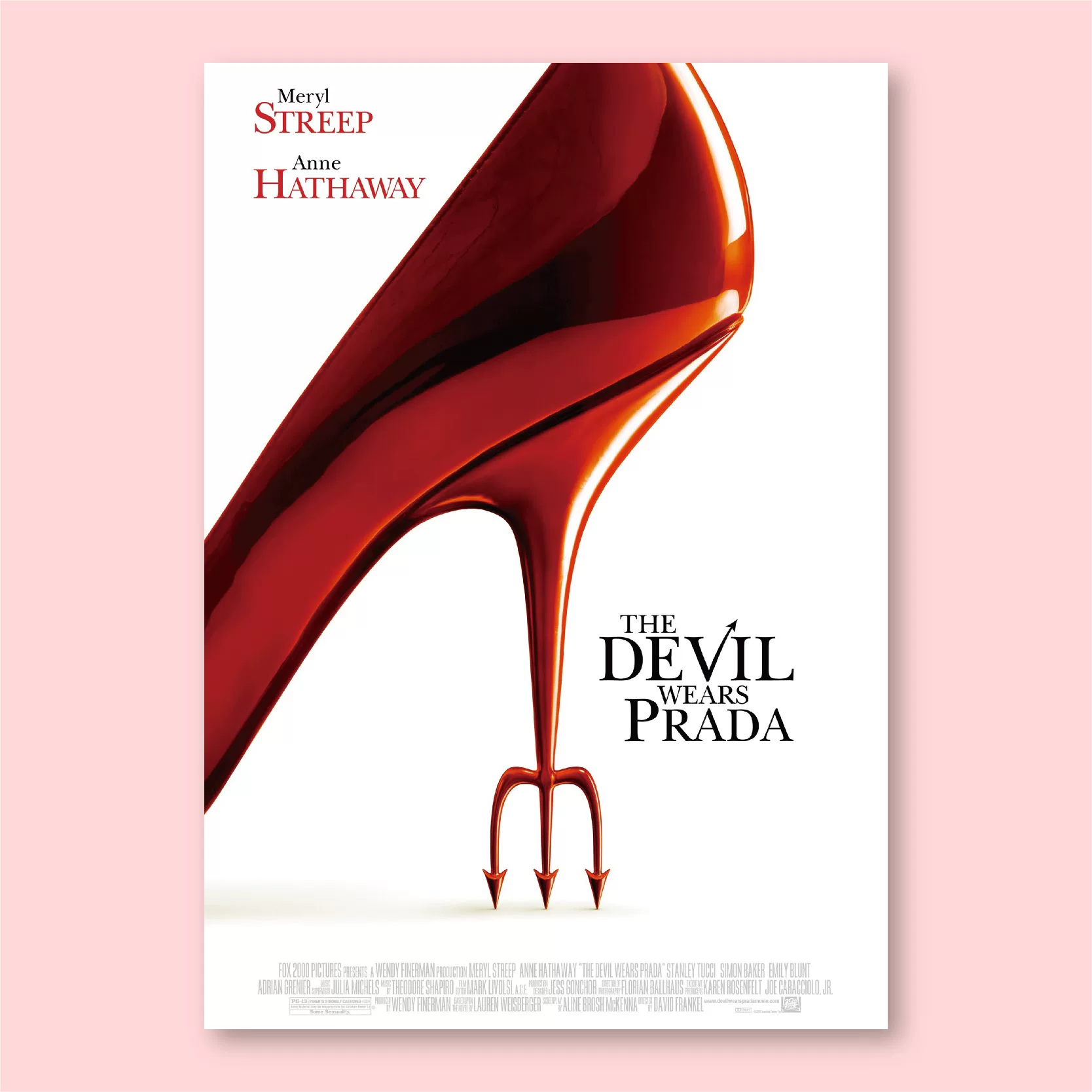 Постер к фильму "The Queen Wears Prada" со старины Анна Харди?