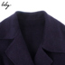 Lily2018 mùa đông eo mới của phụ nữ với áo khoác len dài 118430F1124 áo khoác dạ nữ 2020 Accentuated eo áo