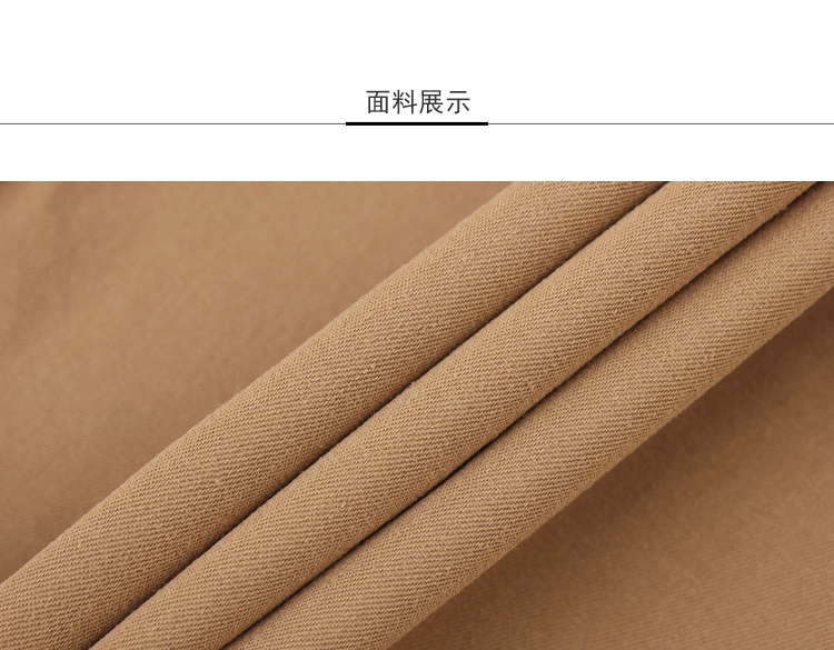 Lily2019春新款女装修身版型,腰带设计,袖口造型衬衫连衣裙