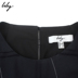 Lily2019 mùa hè mới của phụ nữ sọc eo thon Váy không tay hẹn hò cổ tích 119210C7194 - Váy eo cao váy xoắn bụng Váy eo cao