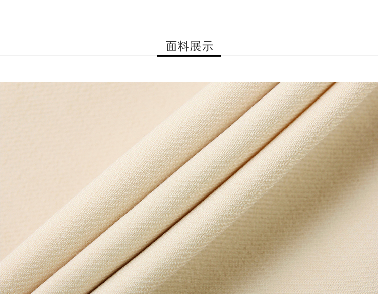 Lily2019春新款女装商务双排扣,袖口设计,系带造型带中长款风衣