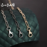 Цепь ручной работы, металлические аксессуары, сумка через плечо, бретели, сменная цепочка