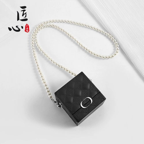 Помада ручной работы, бретели, коробка, сумка через плечо, цепь, аксессуары