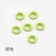 6 пар воздушных глазков (зеленые 8 мм) [перфорированные с обеих сторон]