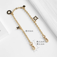 链 40-сантиметровый декоративный цепь 3,5 мм внутренний круг [черный]