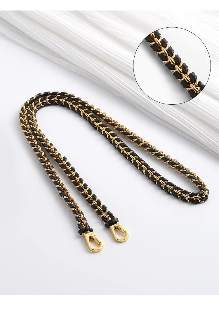 HAVREDELUXE Bag Chain Three-in-one Transformation Metal Bag Messenger Copper Chain Bag Chain Accessories Single Purchase