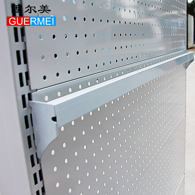 [USD 7.46] Supermarket shelves cross beam black and white bar