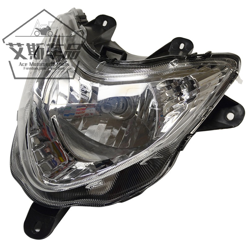 Applicable luxury Locomotive Eagle Drill HJ125T-10E 10G headlamp assembly Living room lamp housing glass lens