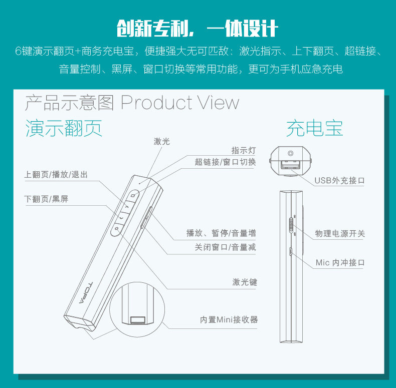 Telecommande - pointeur laser - Ref 385289 Image 12