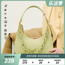 Newchelan Law Style Small Crowdsourcing 2022 New Advanced Sensational Crescent Bag Fashion Armpit Bag Single Shoulder Diagonal Satchel Bag