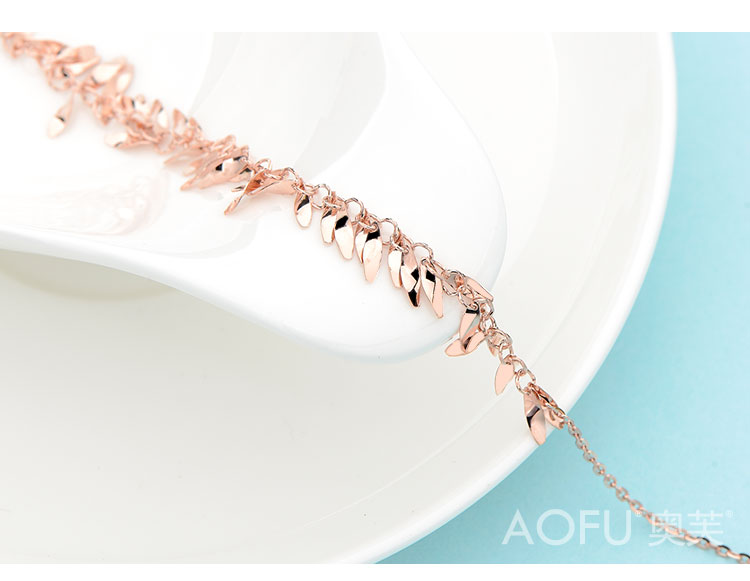 Chaine de cheville Femme en Argenterie - Ref 3103411 Image 14