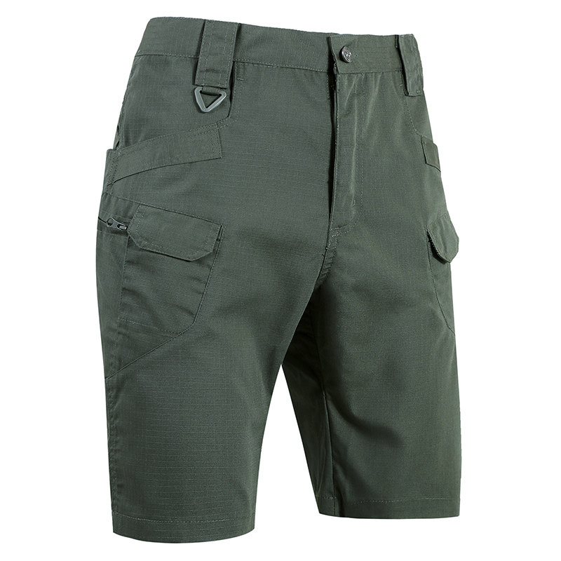 Outdoor male and female summer ruling officer IX7 Tactical multiple pockets 50% speed dry sports shorts