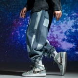 Демисезонные джинсы, трендовые мужские универсальные штаны, оверсайз