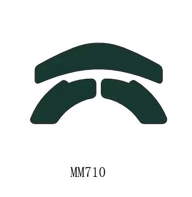 Tiger foot sticker is suitable for cool extreme MM710 Sirius mouse arc foot paste electric race mouse foot pad